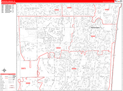 Red Line Map Example